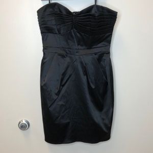 Very Sexy Short Strapless Little Black Dress.